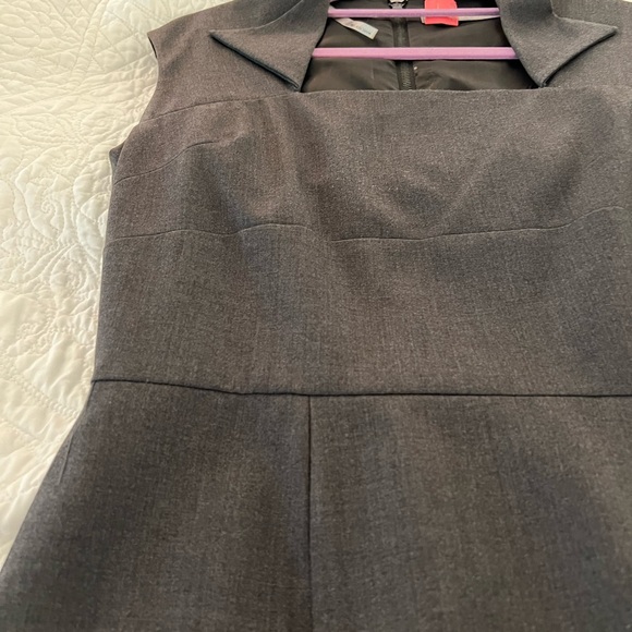 Marc New York Charcoal Dress Size 6 - Picture 6 of 7